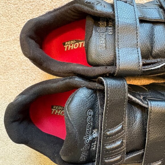 New Balance 928 Men's Walking Shoes Hook & Loop Size 7.5 Black MW928HB3 - Picture 9 of 10